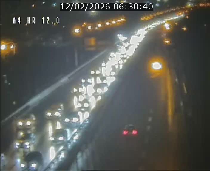 Traffic live webcam Luxembourg Jonction Foetz - A4 - BK 12.0 - direction Esch sur Alzette