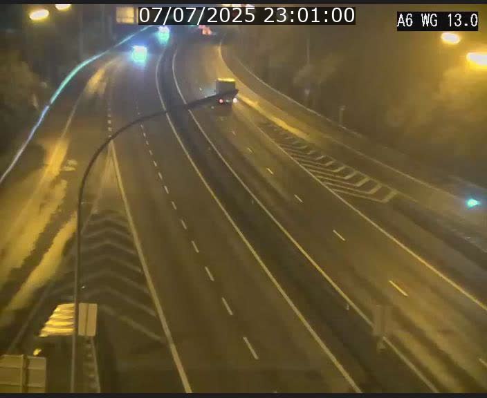 Traffic live webcam Luxembourg Mamer - A6 - BK 13 - direction Luxembourg/France/Allemagne
