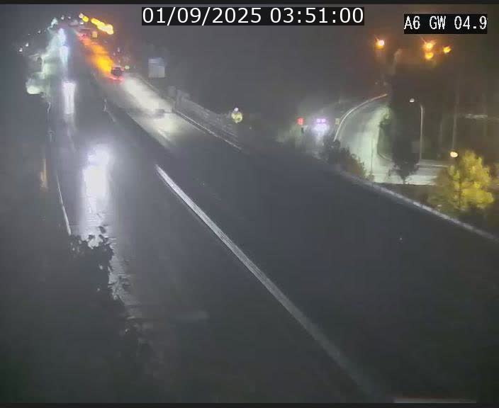 Traffic live webcam Luxembourg Croix de Cessange - A6 - BK 4.9 - direction Belgique