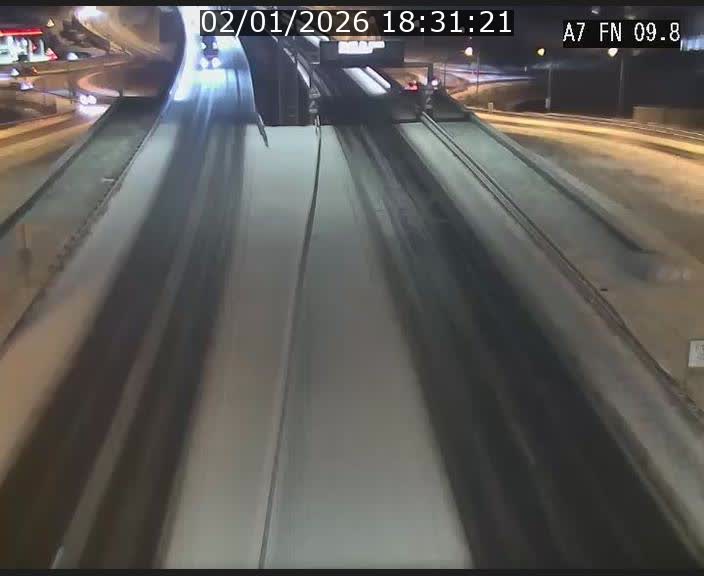 Caméra trafic Luxembourg - A7, Tunnel Gousselerbierg, sortie sud, direction rond-point Lorentzweiler (BK 9.9)