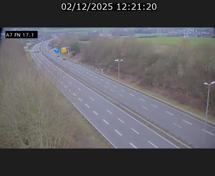Caméra trafic Luxembourg - A7, Merscherbierg direction Mersch
