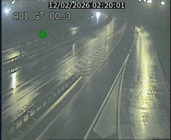 Traffic live webcam Luxembourg Croix de Gasperich - A1 direction Kirchberg - BK 0.3