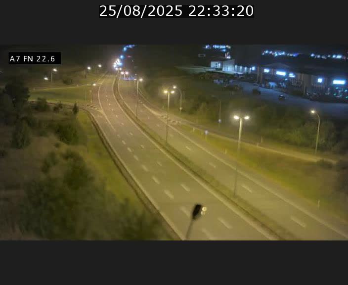 Caméra trafic Luxembourg - A7, Colmar-berg direction Mersch