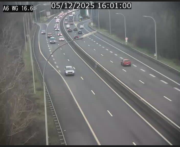 Traffic live webcam Luxembourg Aire de Capellen - A6 - BK 16.6 - direction Luxembourg/France/Allemagne
