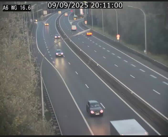 Traffic live webcam Luxembourg Aire de Capellen - A6 - BK 16.6 - direction Luxembourg/France/Allemagne