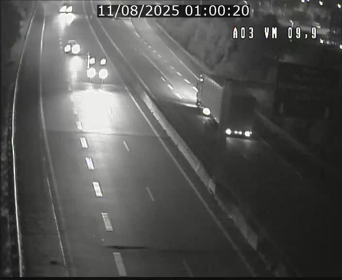 Webcam Autoroute à la Croix de Bettembourg - A3 - BK 9.9 - direction France