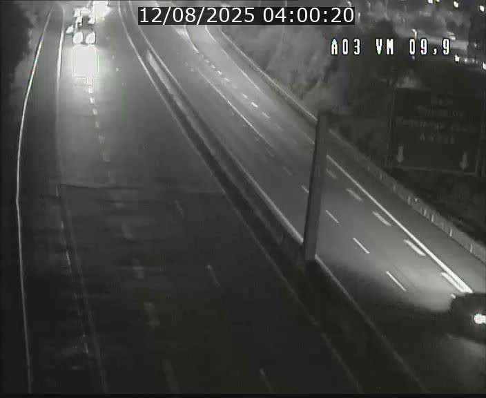 Webcam Autoroute à la Croix de Bettembourg - A3 - BK 9.9 - direction France