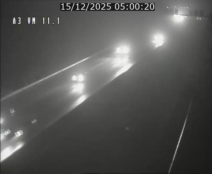 Webcam à la frontière franco-luxembourgeoise, avant la Croix de Bettembourg - BK 11.1 - direction Luxembourg-ville