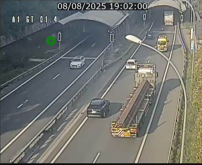Traffic live webcam Luxembourg Hesperange - A1 direction Kirchberg - BK 1.4