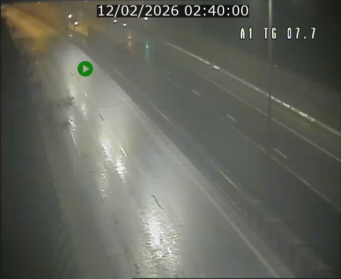 Traffic live webcam Luxembourg Kirchberg - A1 direction Luxembourg-ville - BK 7.7