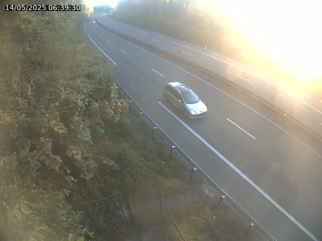 Caméra autoroute France - N52, Crusnes vers Belgique, Luxembourg