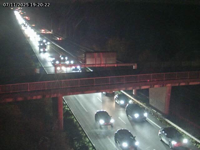 Caméra autoroute France - A31, Zoufftgen direction Luxembourg-ville, à la frontière entre la France et le Luxembourg