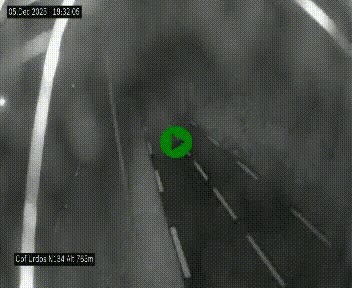 Webcam dans les Pyrénées Atlantique au niveau du col d'Urdos et du fort du Pourtalet sur la N134, en direction du Col et du tunnel du Somport, à 765 mètres d'altitude