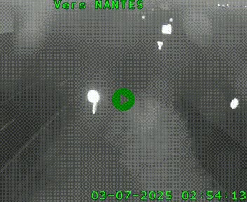 Webcam N147 au nord de Poitiers et à la jonction avec la A10