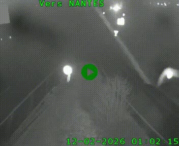 Webcam N147 au nord de Poitiers et à la jonction avec la A10