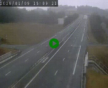 Caméra autoroutière France - A75, Coren, en direction de Montpellier