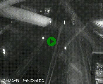 Caméra autoroute A75 à hauteur du col du rocher blanc en direction de Montpellier