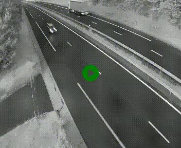 Caméra autoroute A75 à hauteur du col des Issartets en direction de Montpellier