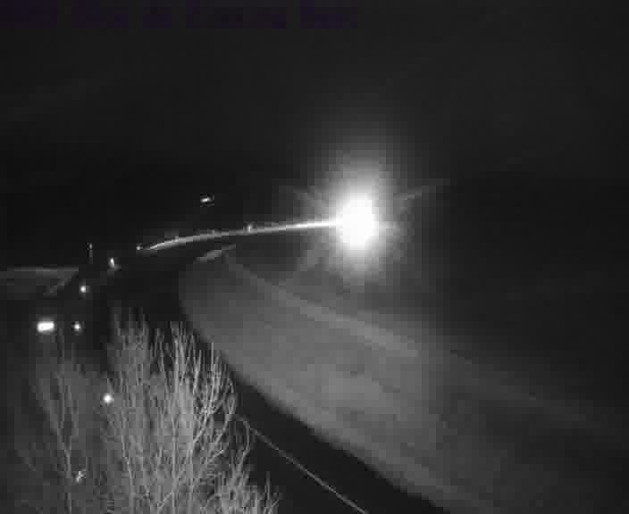 Webcam sur la D603 située en haut de la Côte de Zimming. Vue orientée vers Saint-Avold.