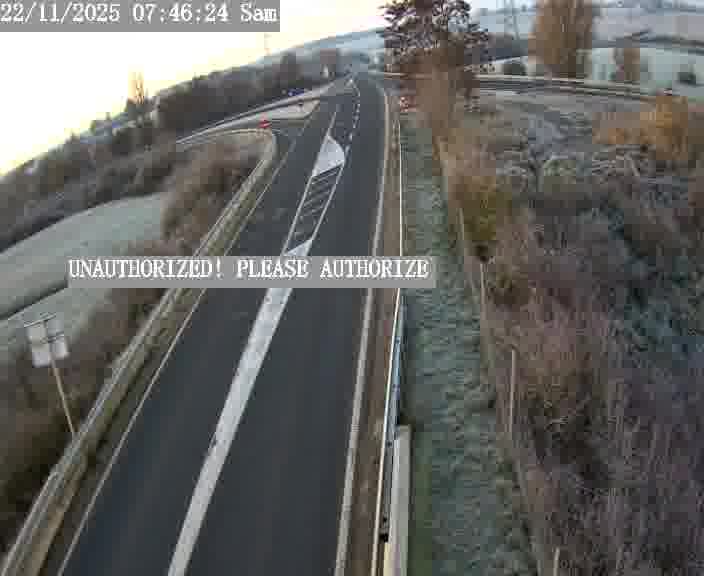 Point de vue trafic déployé sur D181a (France) à Sainte Marie aux Chênes, regardant vers Homecourt, aidant conducteurs et services à anticiper les flux.