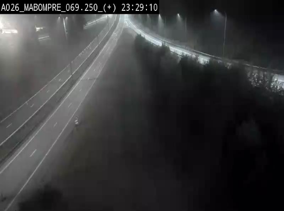 Webcam E25 (A26) à Mabompré. Vue orientée vers le Luxembourg