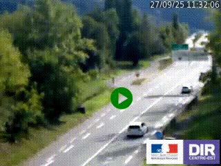 Webcam info trafic à proximité de Vizille sur la N85, au niveau du point de vue du Saut du Moine à Champagnier