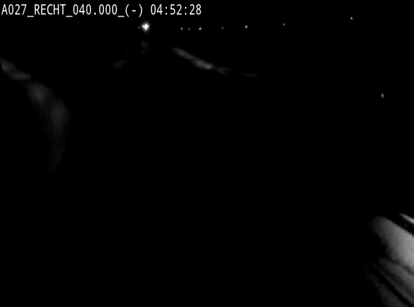 Webcam A27/E42 à hauteur de la sortie 13 Recht à proximité de Malmedy. Vue orientée vers Malmedy et Liège