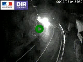 Caméra trafic sur la N90 à Bourg-Saint-Maurice, en provenance d'Aoste et en direction d'Albertville