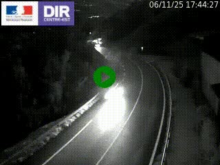 Caméra trafic sur la N90 à Bourg-Saint-Maurice, en provenance d'Aoste et en direction d'Albertville