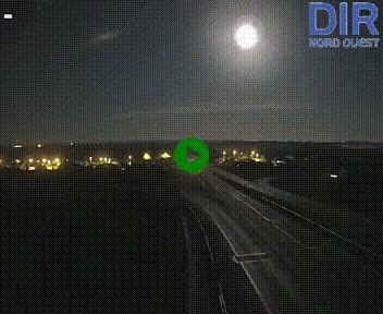 Webcam au début de l'A84 sur le périphérique Ouest de Caen (N814) à hauteur de la sortie 9, Porte de Bretagne