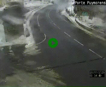 Webcam Col du Puymorens sur N320, en direction de Pas de la Casa (Andorre)