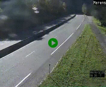 Webcam Ax-les-Thermes sur N20, en direction d'Andorre