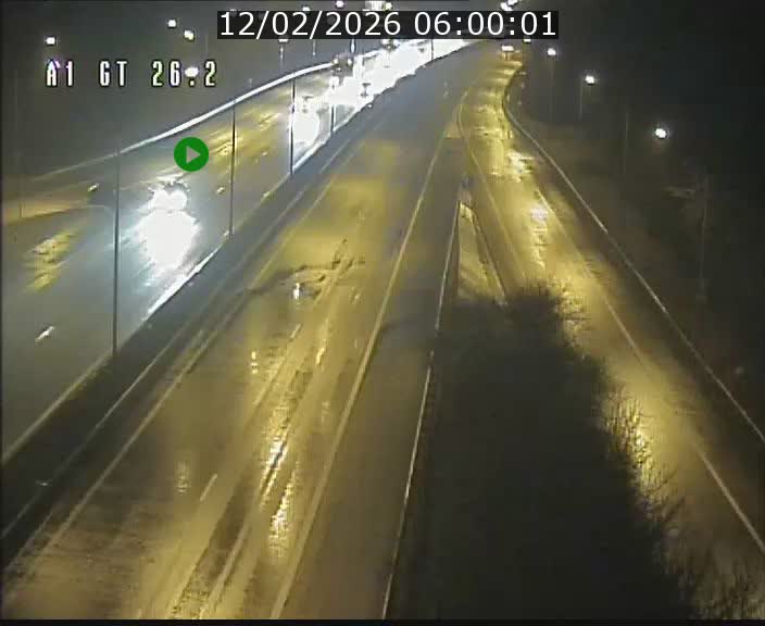 Traffic live webcam Luxembourg Grevenmacher - A1 direction Allemagne - BK 26.2