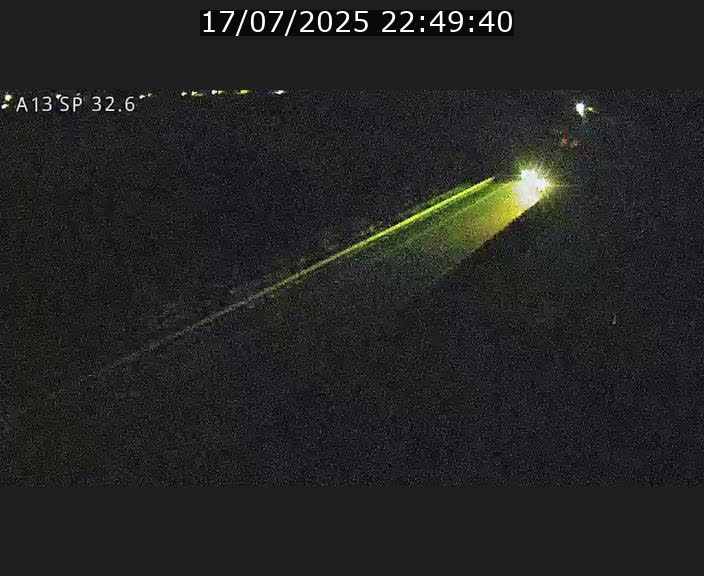 Webcam info trafic A13 à hauteur de Mondorf-les-bains. Vue orientée vers Altwies