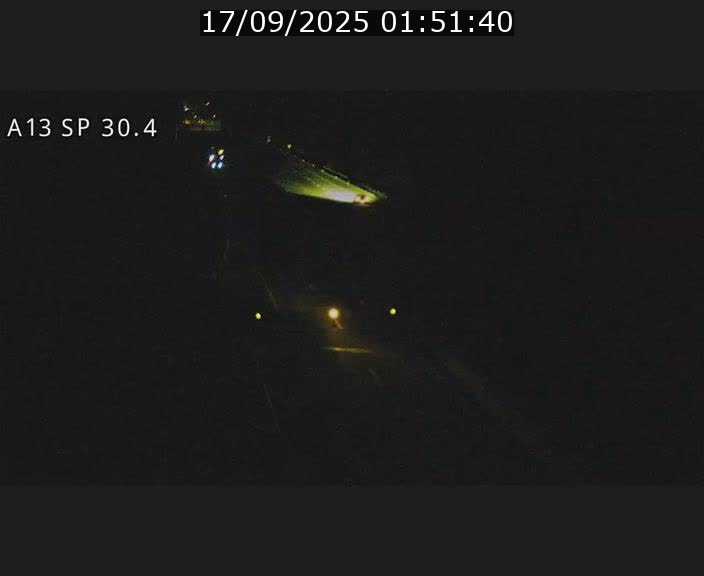 Traffic live webcam Luxembourg Altwies - A13 direction Luxembourg-ville - BK 30.4