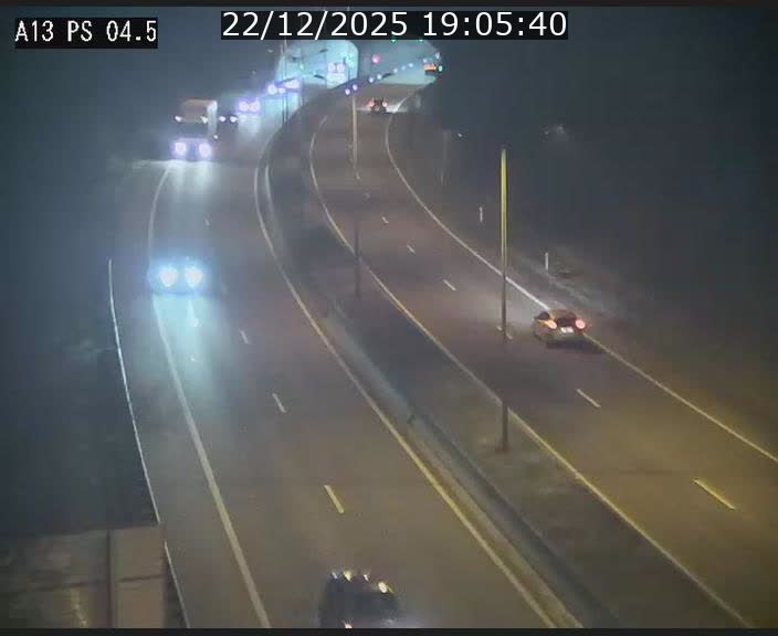 Traffic live webcam Luxembourg Differdange - A13 direction Esch-sur-Alzette - BK 4.5