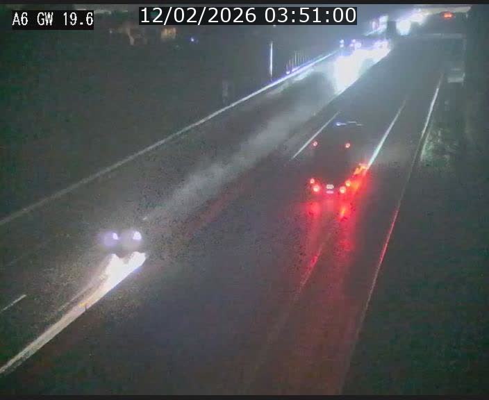 Traffic live webcam Luxembourg - Steinfort - A6 - BK 19.6 - direction Belgique