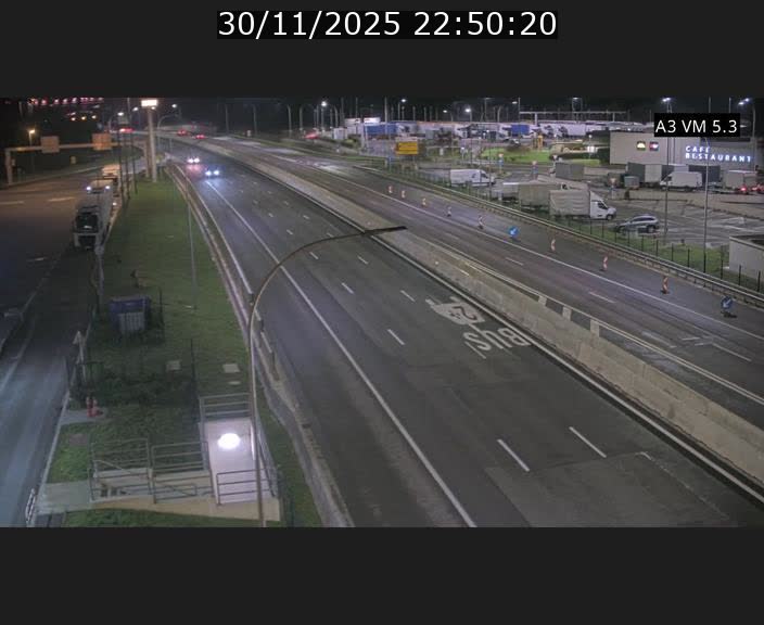 Traffic live webcam Luxembourg Aire de Berchem - A3 - BK 5 - direction France
