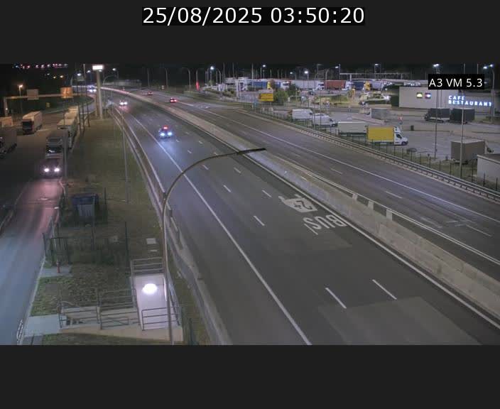 Traffic live webcam Luxembourg Aire de Berchem - A3 - BK 5 - direction France