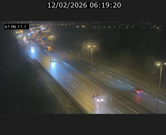 Caméra trafic Luxembourg - A7, Merscherbierg direction Mersch