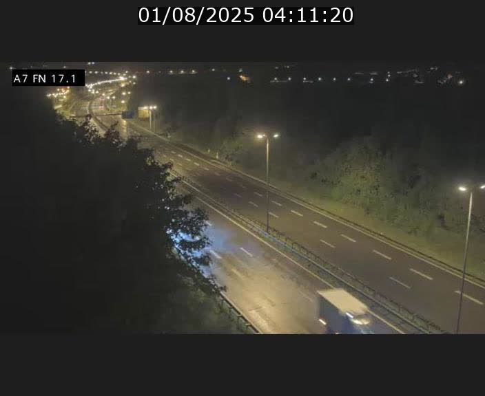 Caméra trafic Luxembourg - A7, Merscherbierg direction Mersch