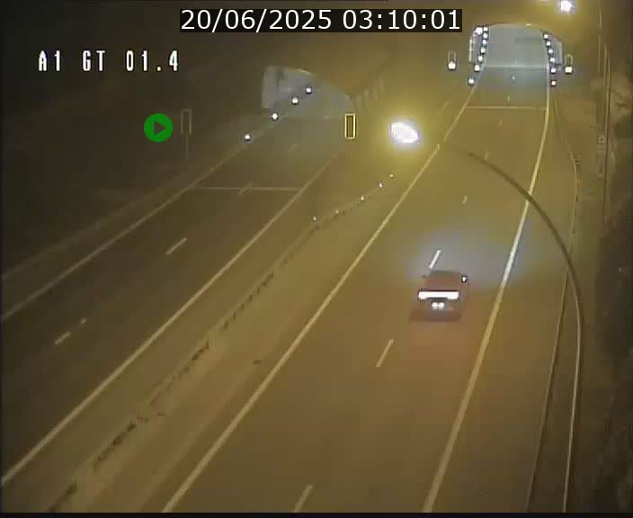 Traffic live webcam Luxembourg Hesperange - A1 direction Kirchberg - BK 1.4
