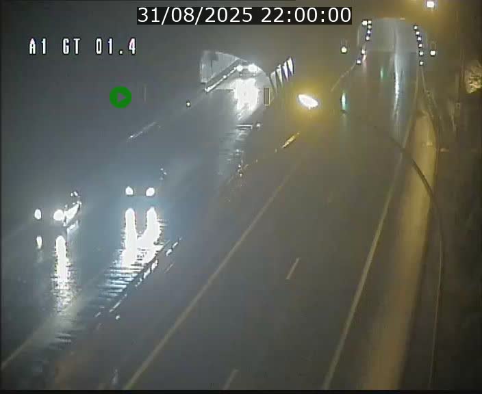 Traffic live webcam Luxembourg Hesperange - A1 direction Kirchberg - BK 1.4