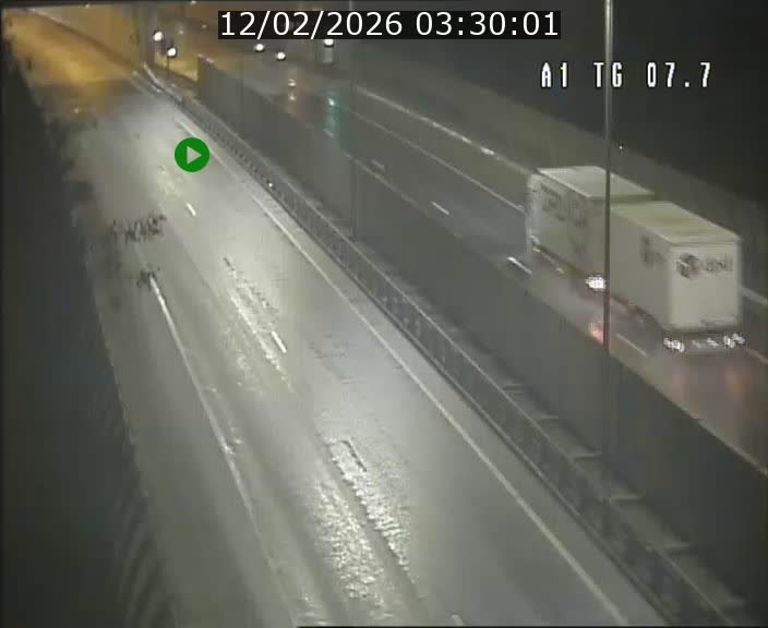Traffic live webcam Luxembourg Kirchberg - A1 direction Luxembourg-ville - BK 7.7