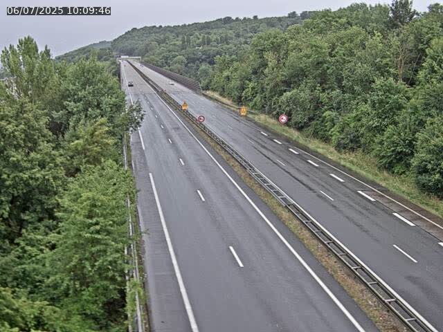 Caméra autoroute France - A30, Hayange direction Metz
