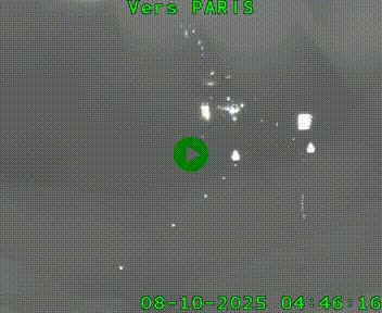 Caméra routière sur l'autoroute A20 à Bessines-sur-Gartempe. Vue orientée vers Paris