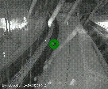 Caméra autoroute A75 à hauteur du col du rocher blanc en direction de Montpellier