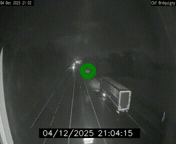 Webcam sur le périphérique de Rennes (N136) à hauteur du quartier Bréquigny, au sud de la ville