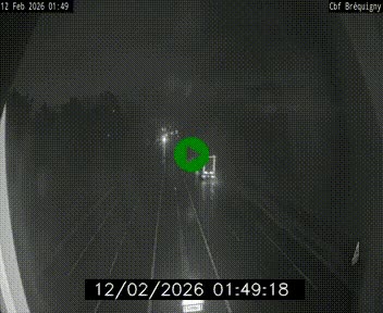 Webcam sur le périphérique de Rennes (N136) à hauteur du quartier Bréquigny, au sud de la ville