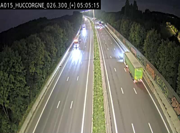 Webcam autoroute Belgique - Viaduc de Huccorgne - E42 
